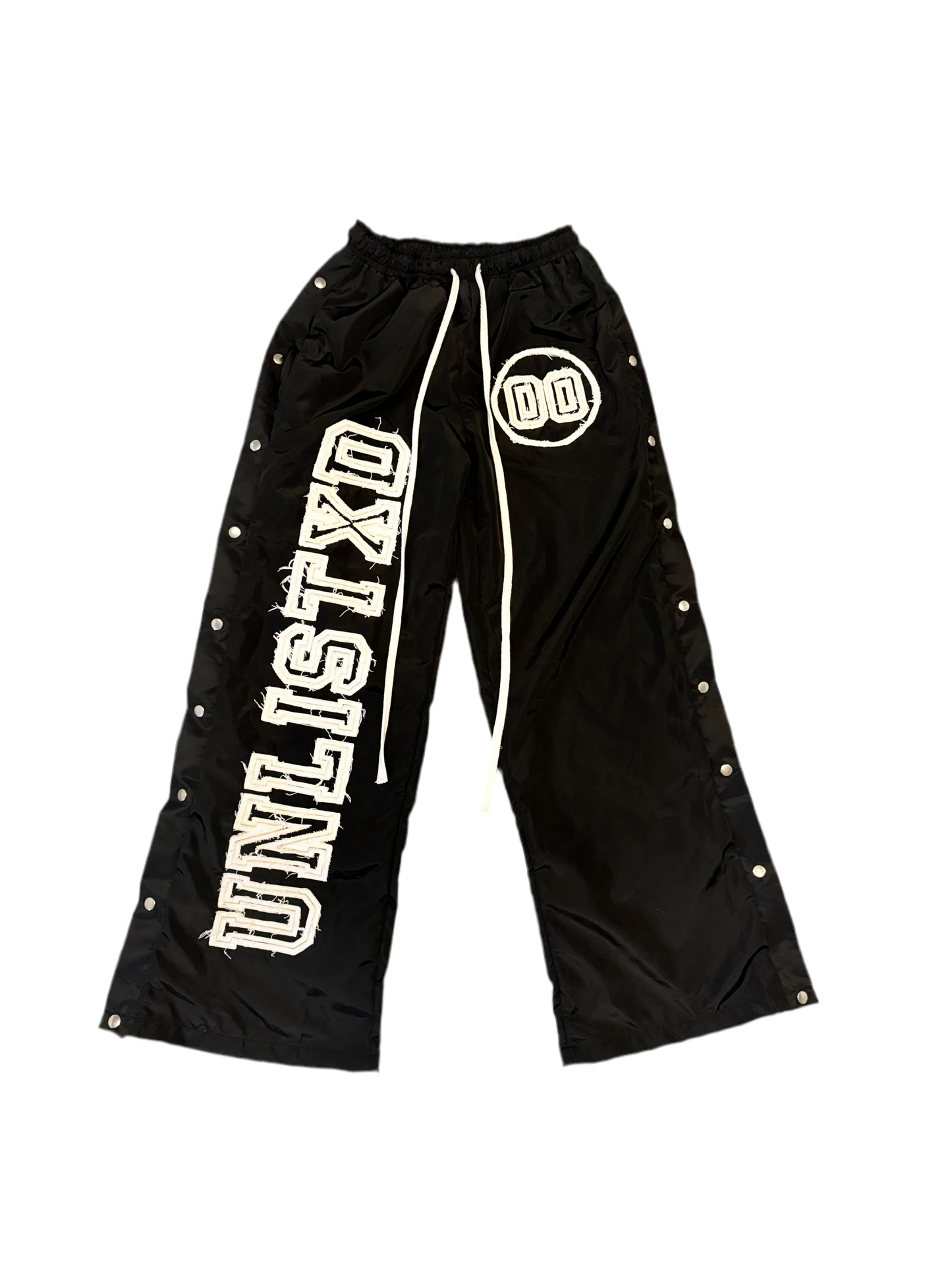 Black Double 0 Trackpants