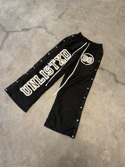 Black Double 0 Trackpants