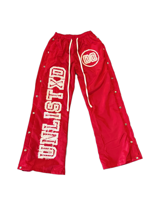 Red Double 0 Trackpants