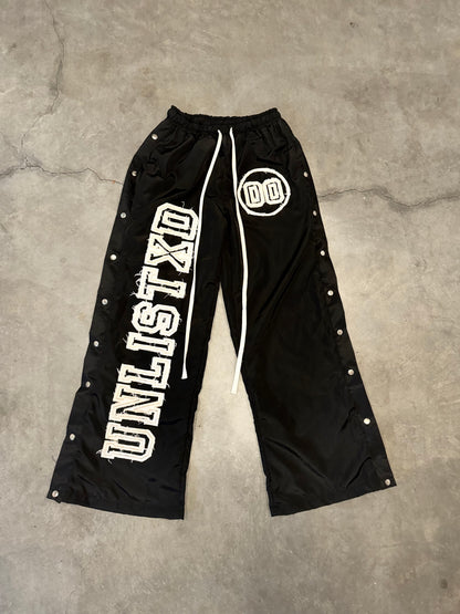 Black Double 0 Trackpants